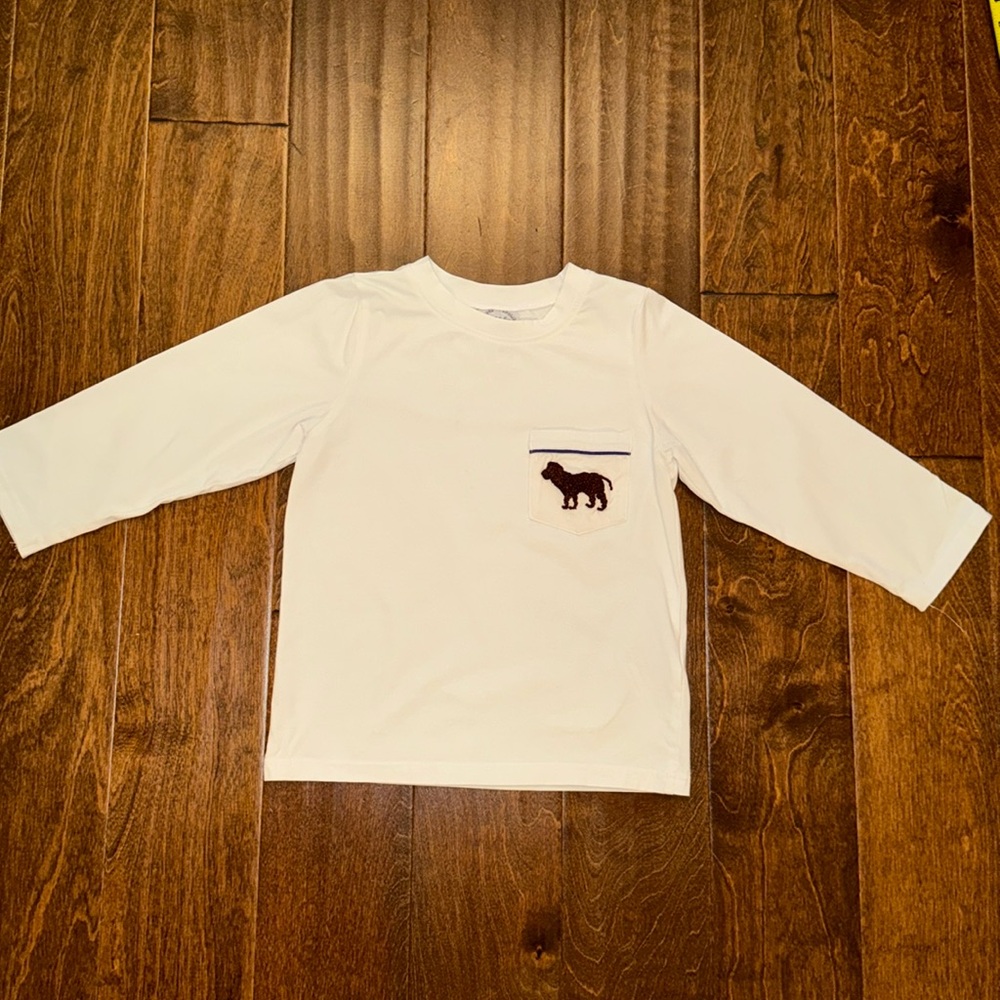 NWOT Chocolate Lab Pocket LS Tee - price firm